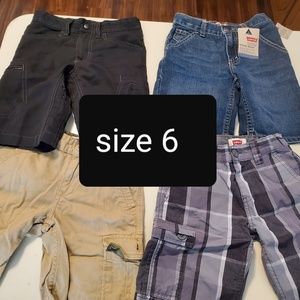 Boys size 6 shorts